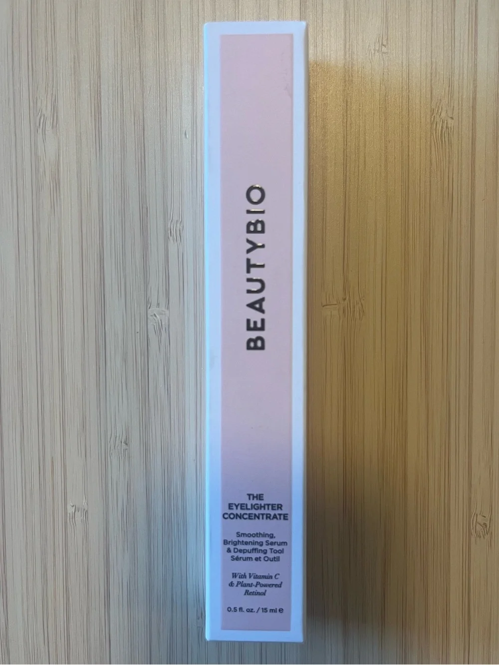 Authentic Beautybio The Eyelighter Concentrate Serum & Depuffing Tool 15 ml